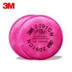 3M XA010015635 2091CN P100顆粒物濾棉（2片/包，50包/箱）