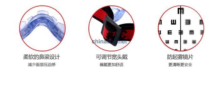 3M 1623AF 亞洲款舒適型防化學(xué)防霧護目鏡（無色鏡片，防霧）